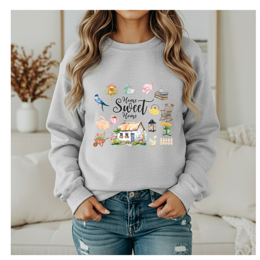 Home Sweet Home Cozy Crewneck