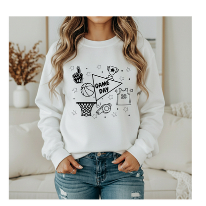 Game Day Collage Crewneck