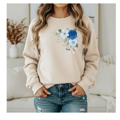 Floral Charm Crewneck