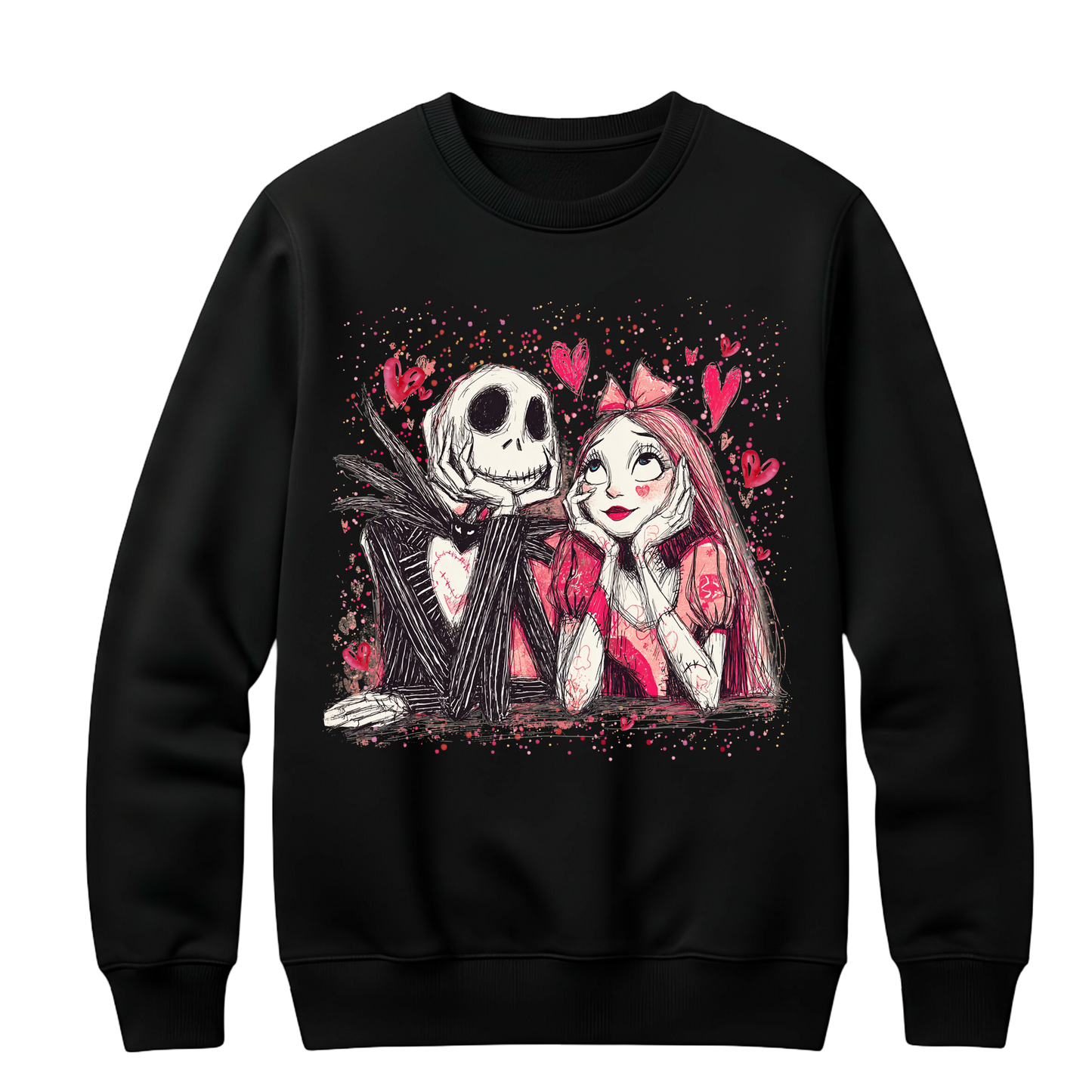 Jack & Sally Valentine's Crewneck