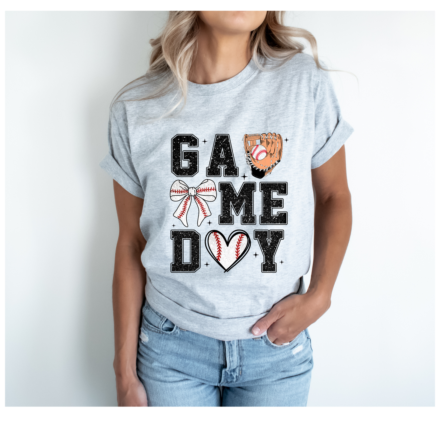 Bows & Hearts Game Day T-Shirt