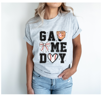 Bows & Hearts Game Day T-Shirt