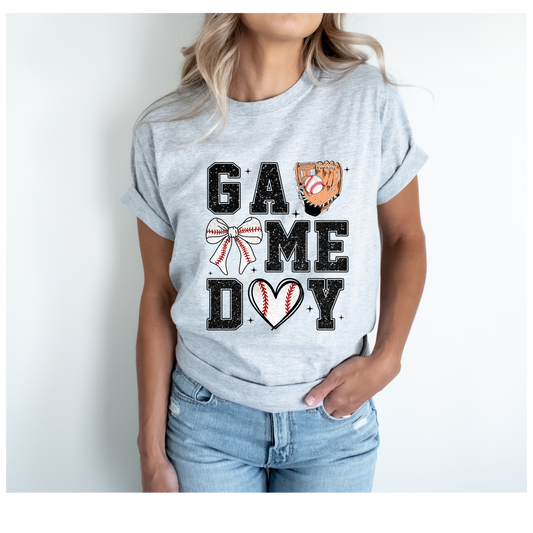Bows & Hearts Game Day T-Shirt