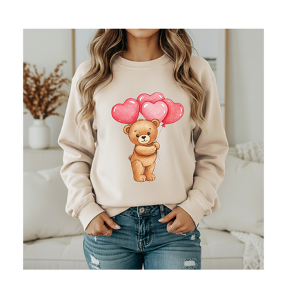 Valentine's Day Bear Crewneck