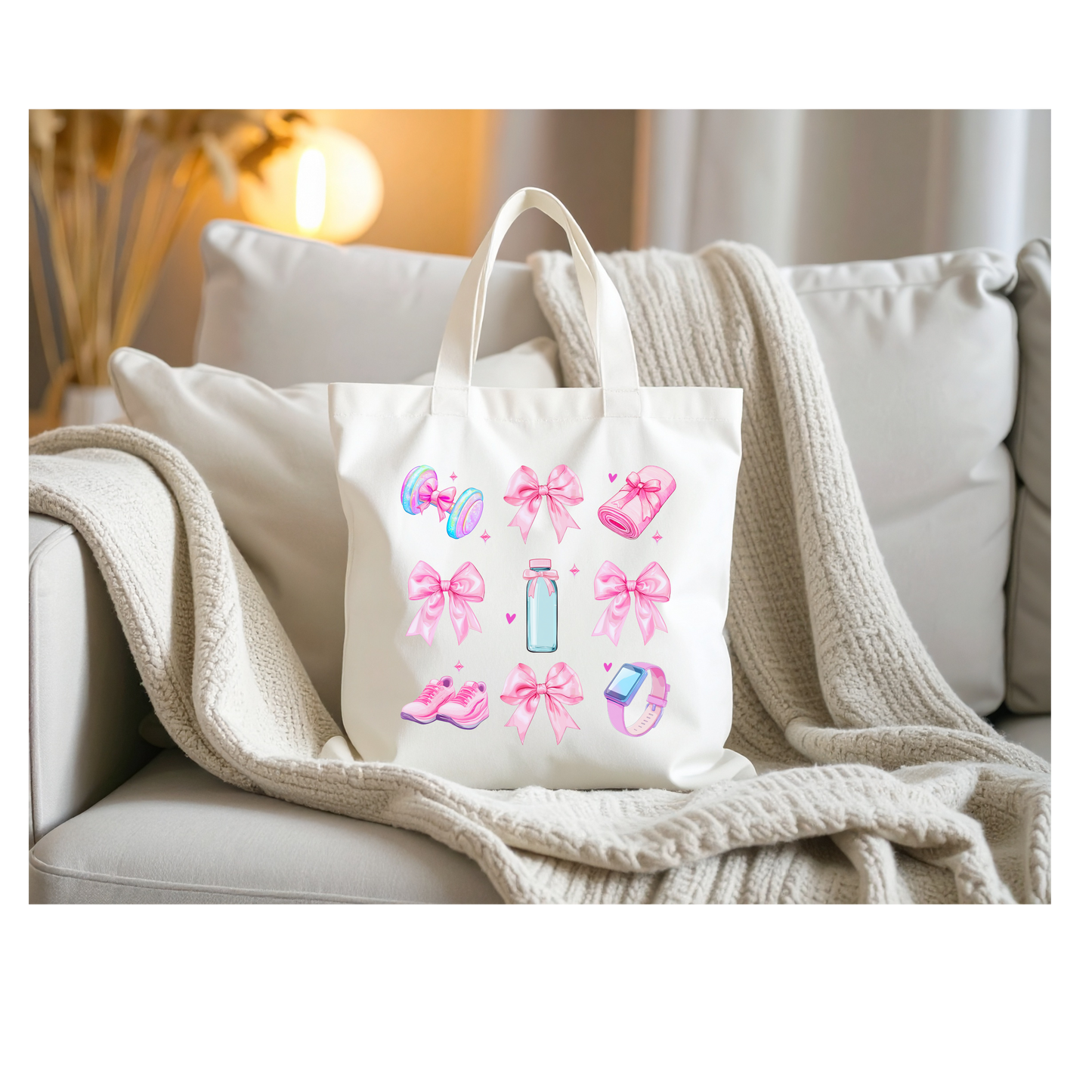 Bolsa de mano lista para el gimnasio