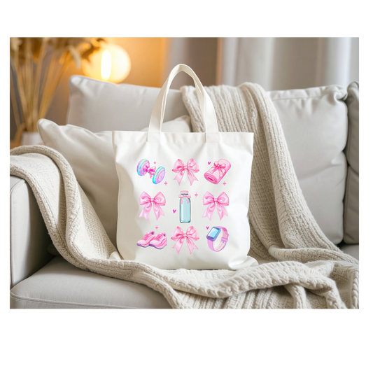 Bolsa de mano lista para el gimnasio