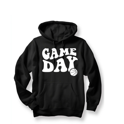 Sudadera con capucha del día del partido de baloncesto