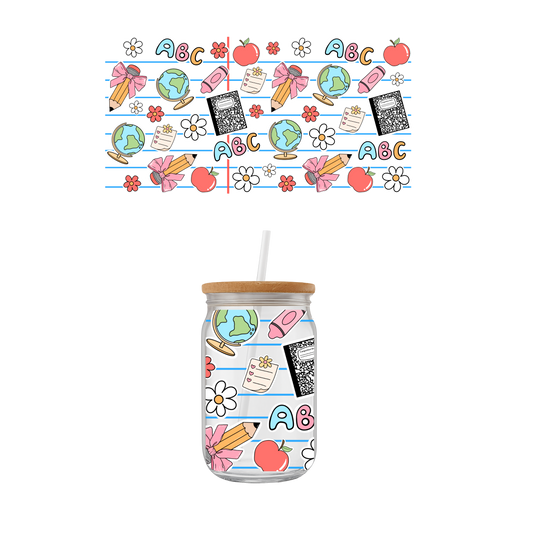 Teacher-Inspired Glass Libby Cup