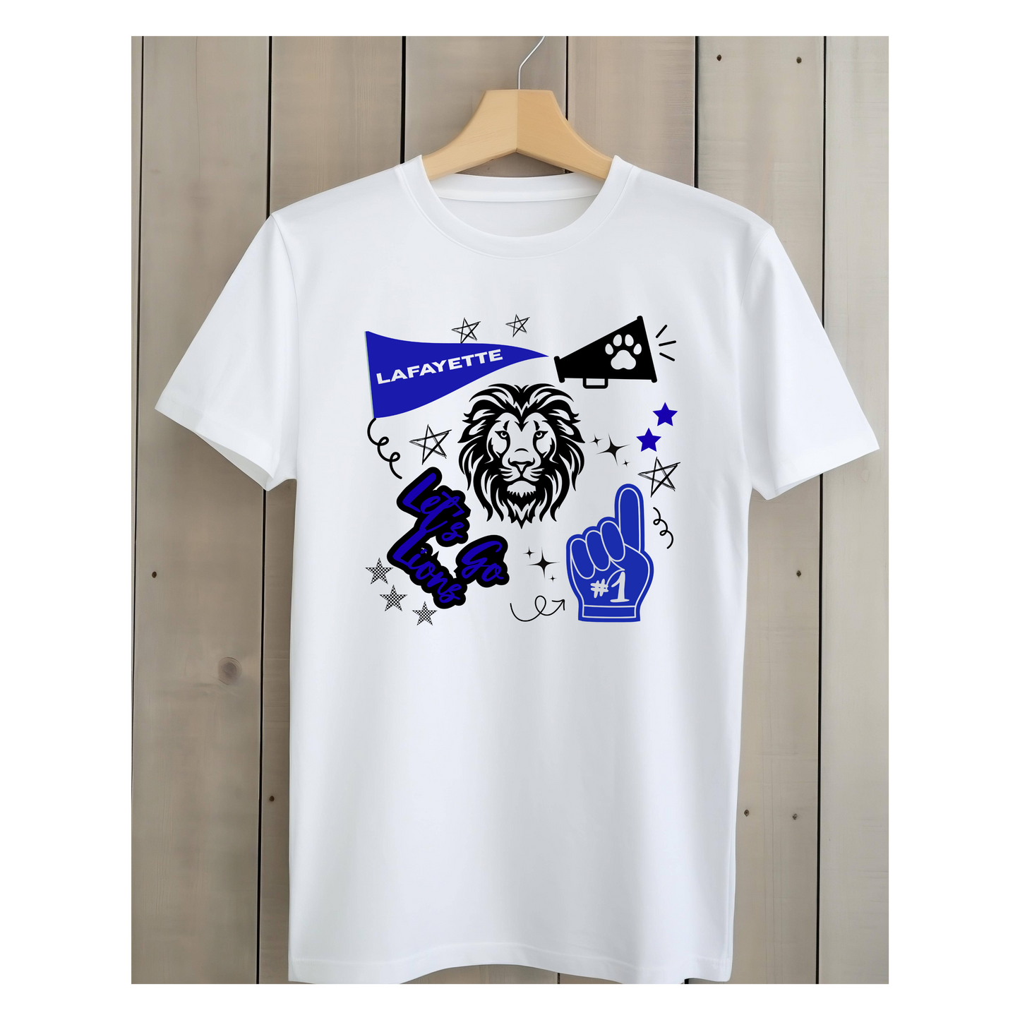 Lafayette School Spirit Doodle T-Shirt