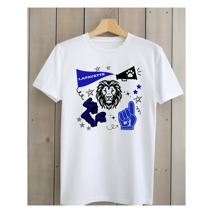 Lafayette School Spirit Doodle T-Shirt