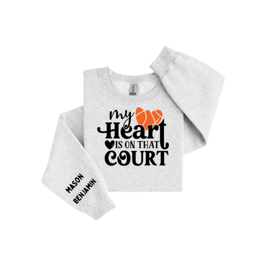 My Heart is on That Court Crewneck
