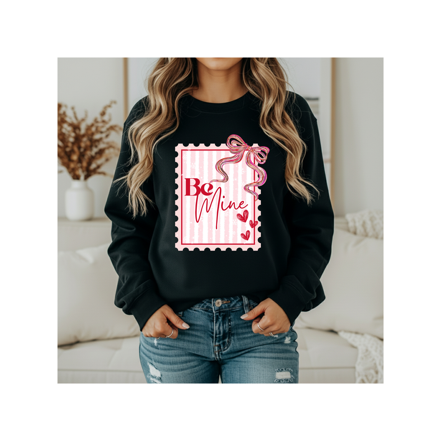 Be Mine Valentine's Day Crewneck