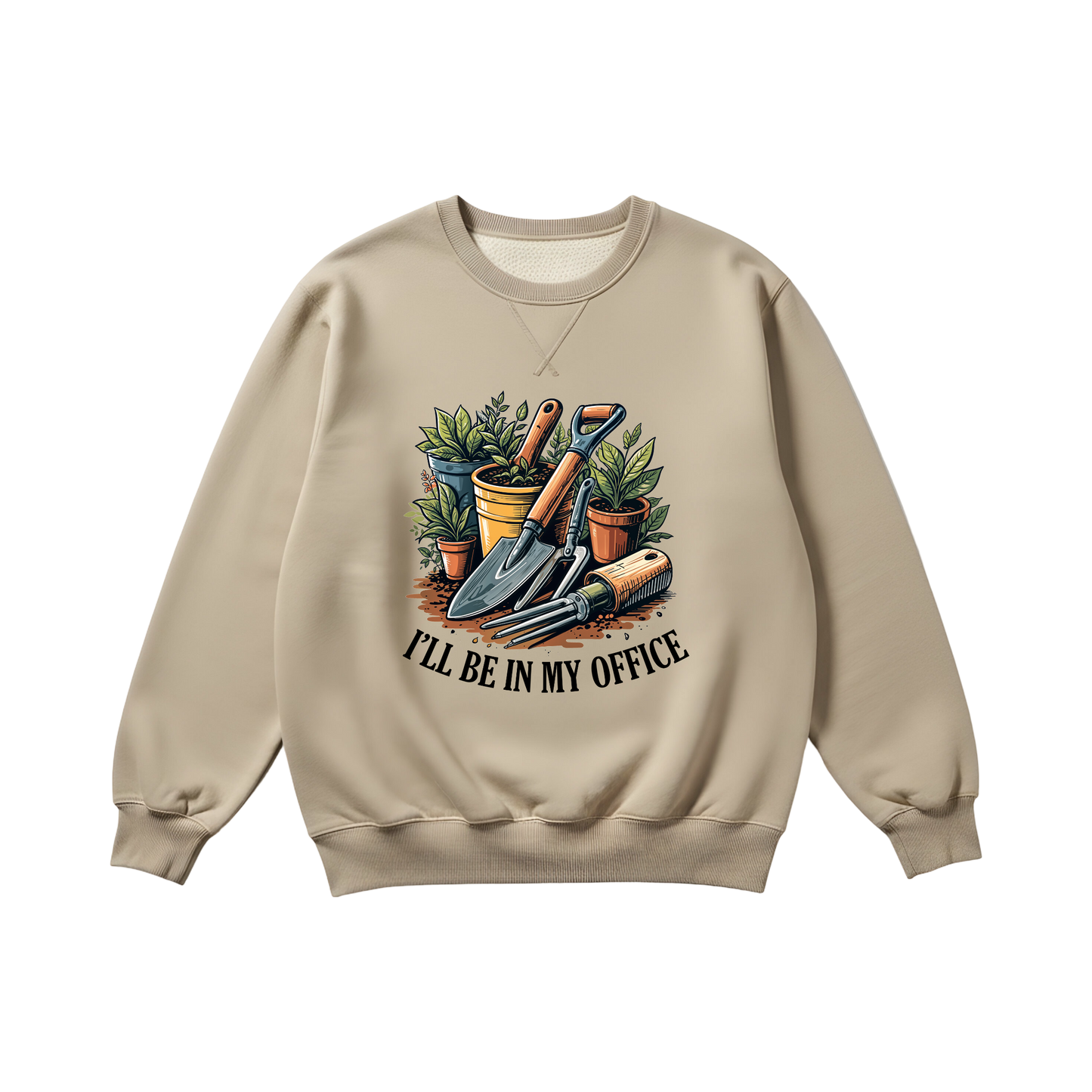 I'll Be in My Office Crewneck