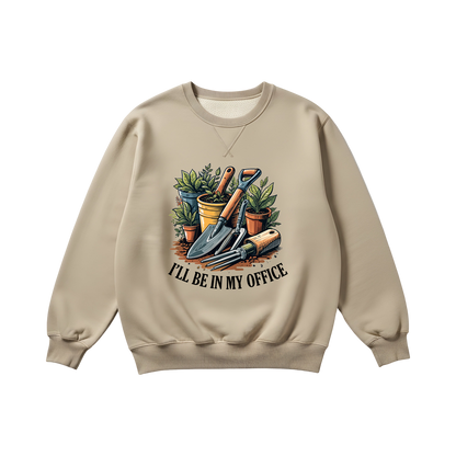 I'll Be in My Office Crewneck