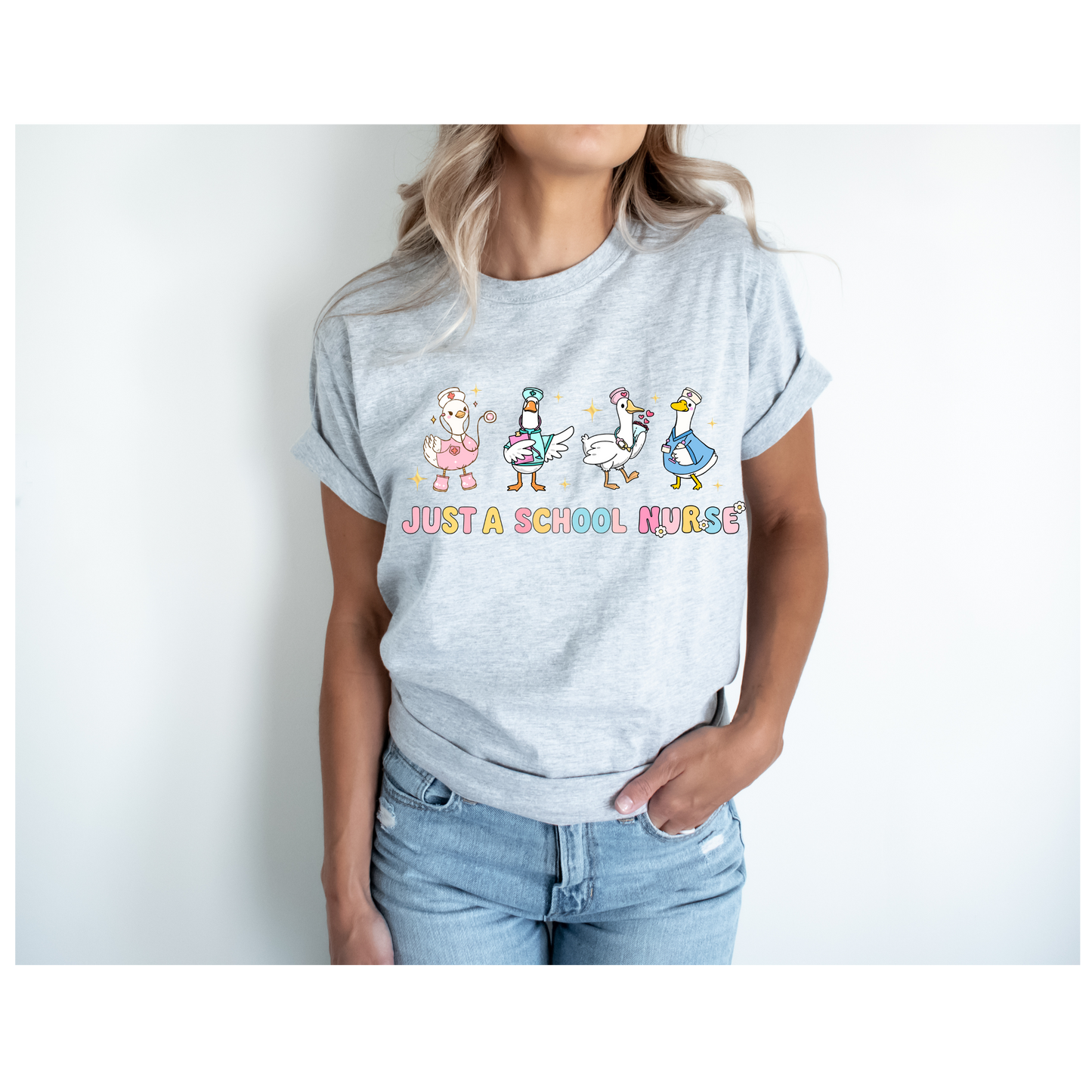 Just a School Nurse T-Shirt