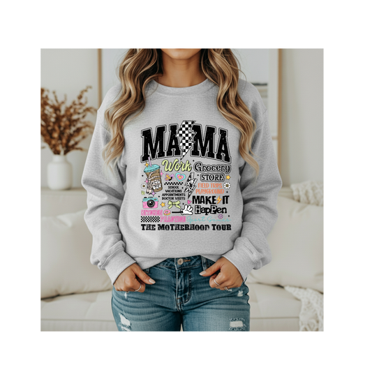 Sudadera con cuello redondo Motherhood Tour