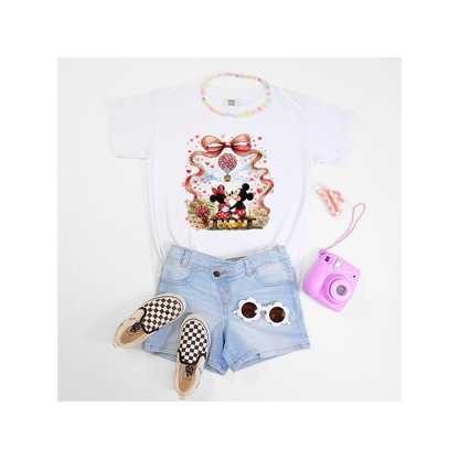 Mickey & Minnie Valentine's Day T-Shirt