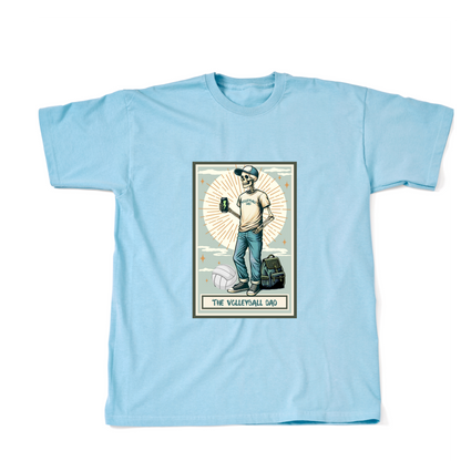 Skeleton Volleyball Dad T-Shirt