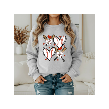 Love & Baseball Crewneck