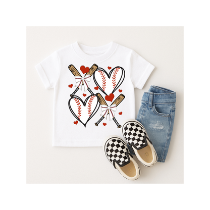 Valentine's Day Baseball T-Shirt