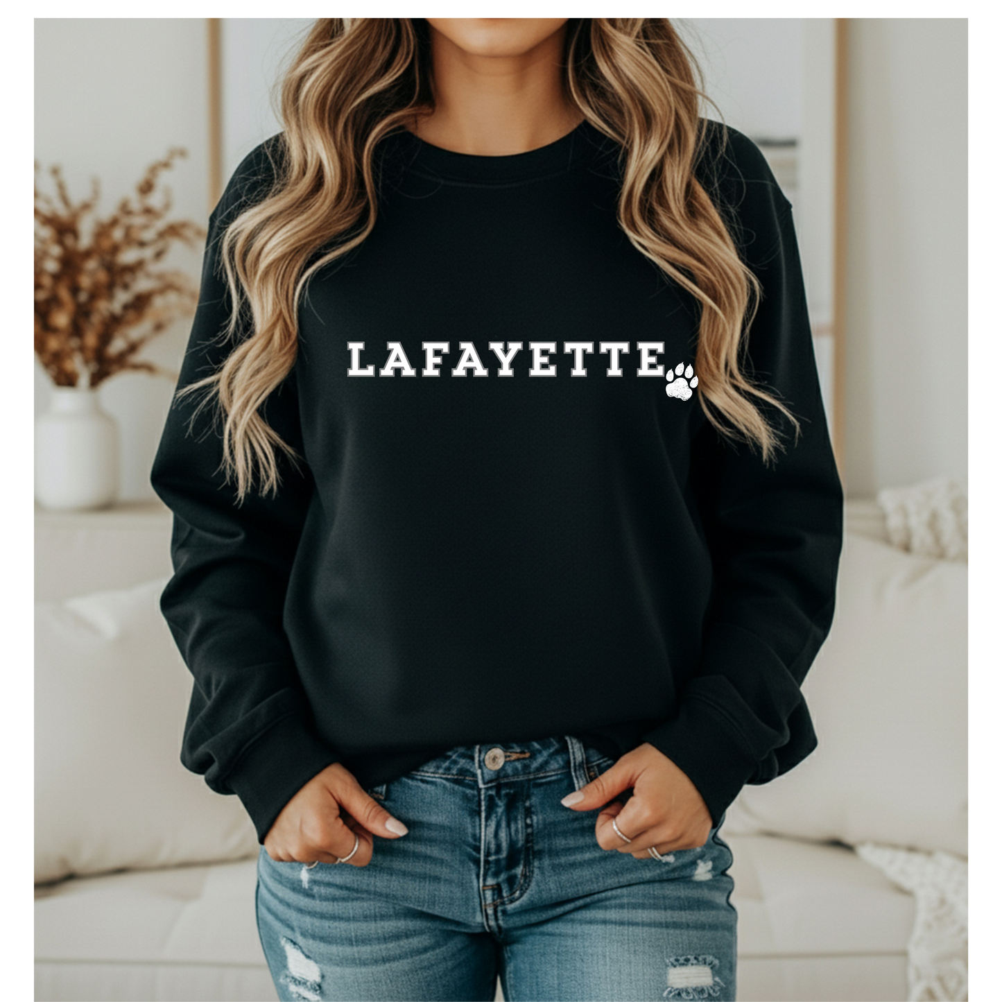 Lafayette Paw Crewneck