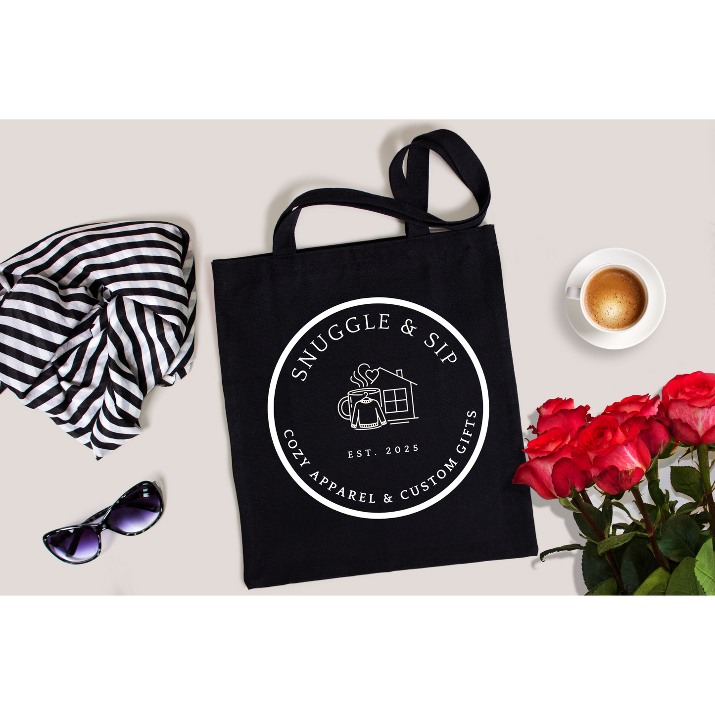 Snuggle & Sip Tote Bag