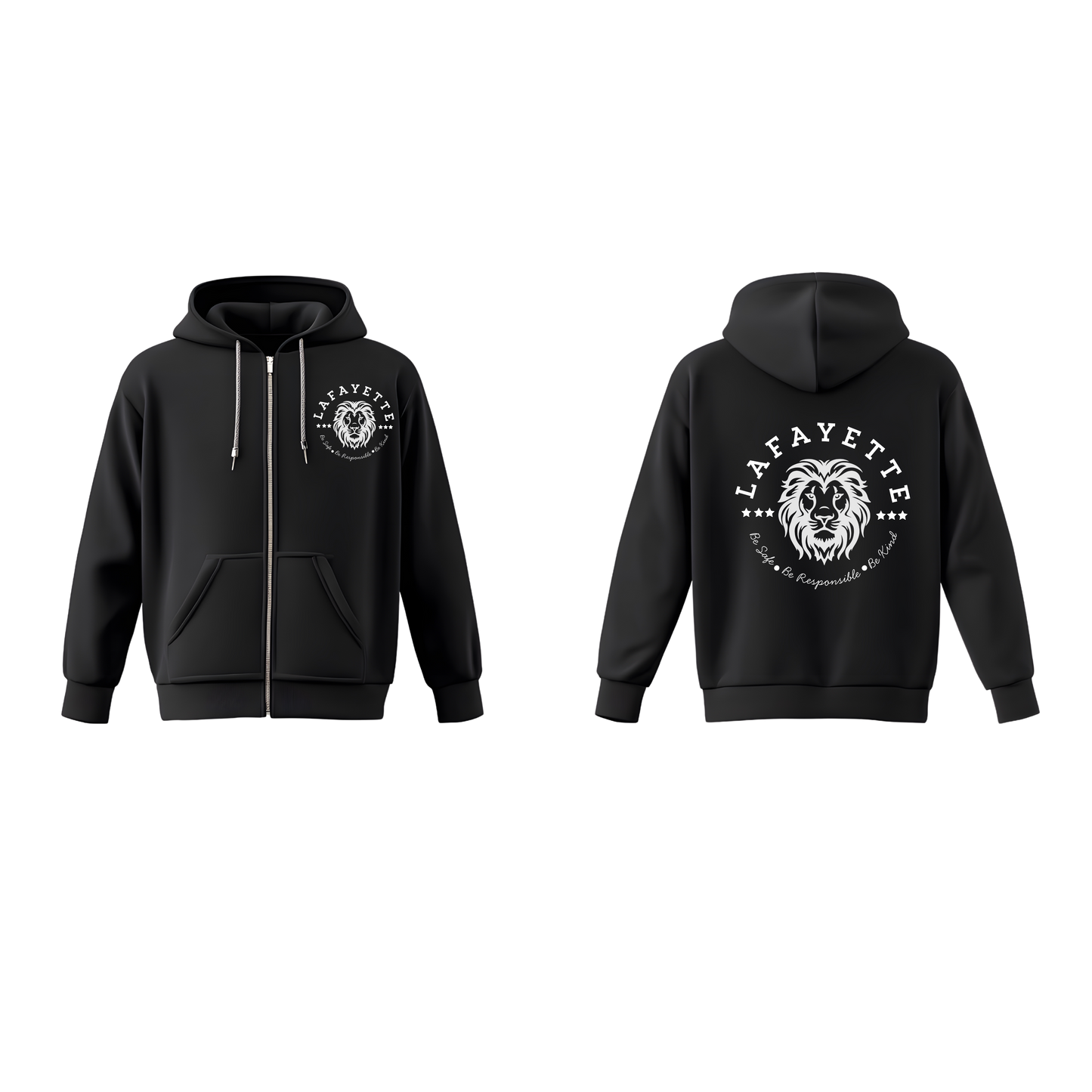 Lafayette Lions Zip Up Hoodie