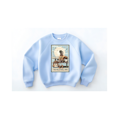 The Volleyball Mom Skeleton Crewneck