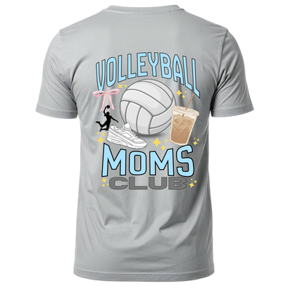 Bleacher Bestie Volleyball Moms Club T-Shirt