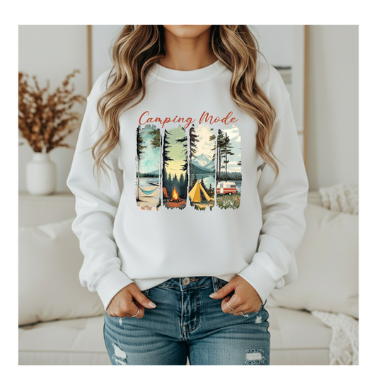 Camping Mode Crewneck