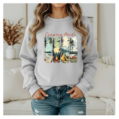 Camping Mode Crewneck