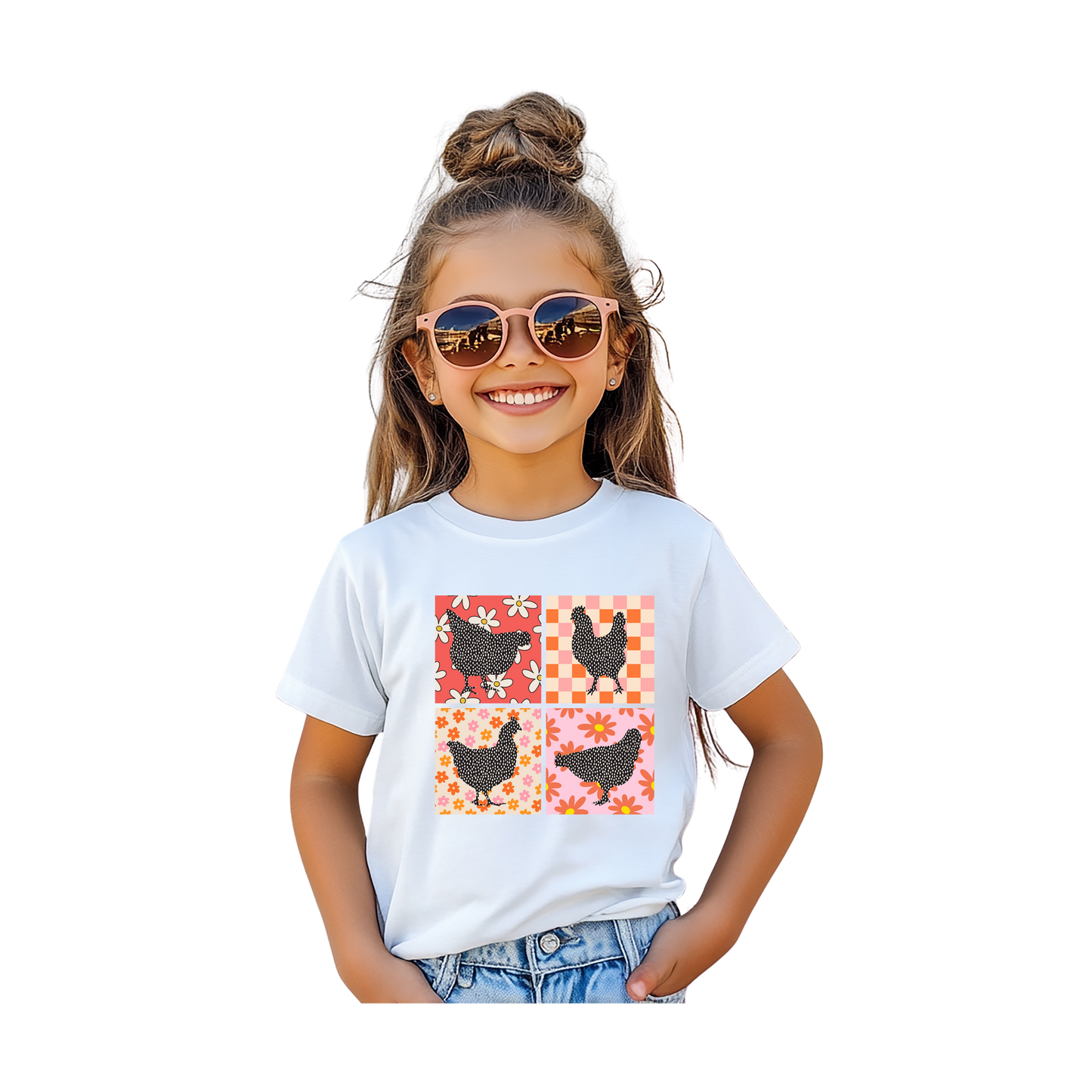 Camiseta "Amo a mis pollos"