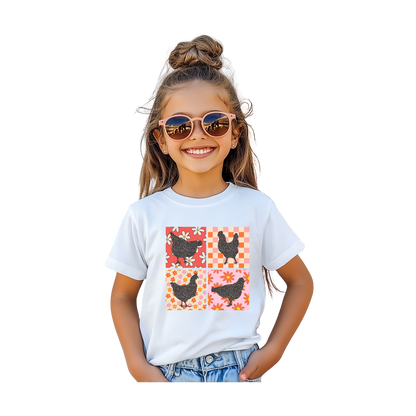 Camiseta "Amo a mis pollos"