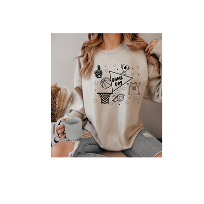 Game Day Collage Crewneck