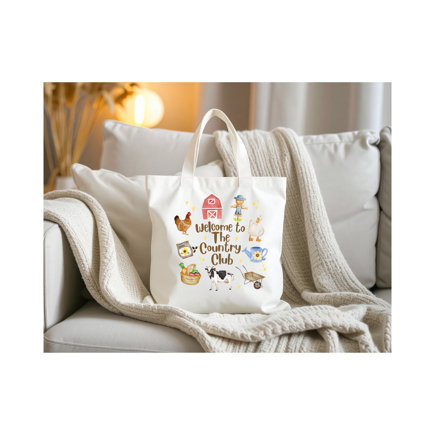 Welcome to The Country Club Tote Bag