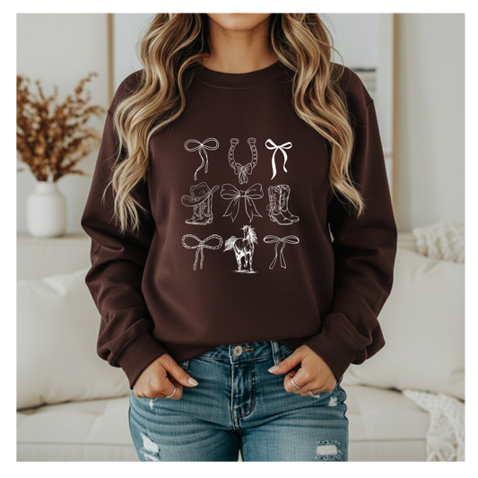Cowgirl Crewneck
