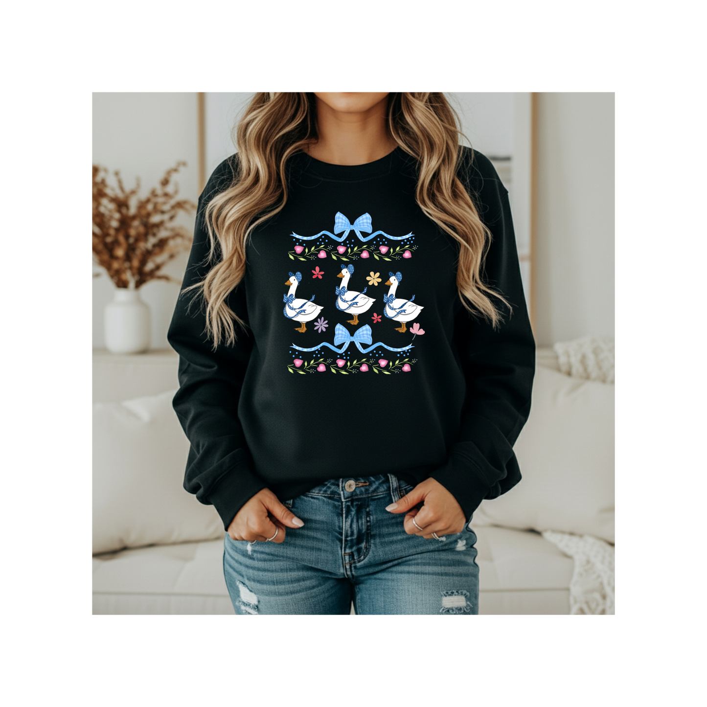 Vintage Ducks Crewneck