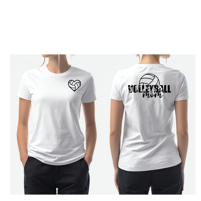 Custom Volleyball Mom T-Shirt