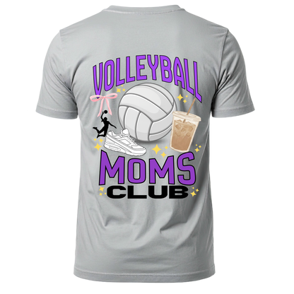 Bleacher Bestie Volleyball Moms Club T-Shirt
