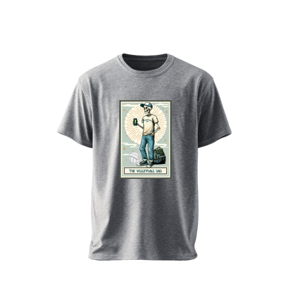 Skeleton Volleyball Dad T-Shirt