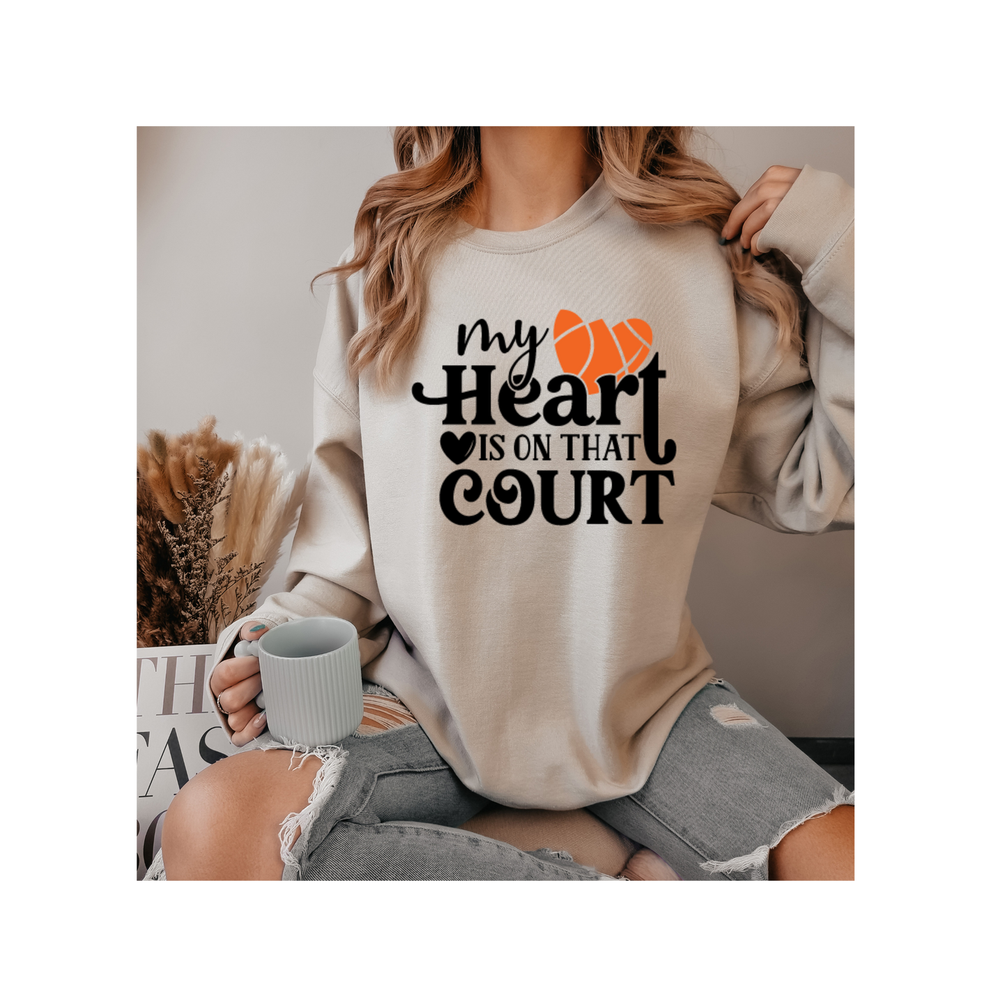 My Heart is on That Court Crewneck