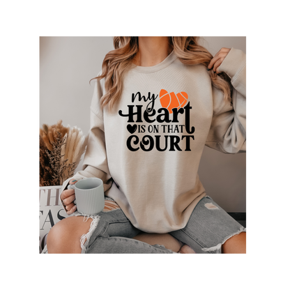 My Heart is on That Court Crewneck