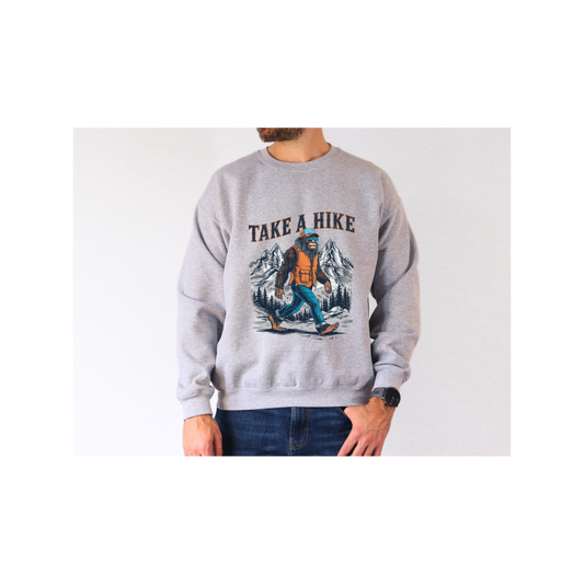 Bigfoot Take a Hike Crewneck
