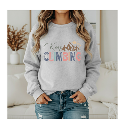 Keep Climbing Crewneck