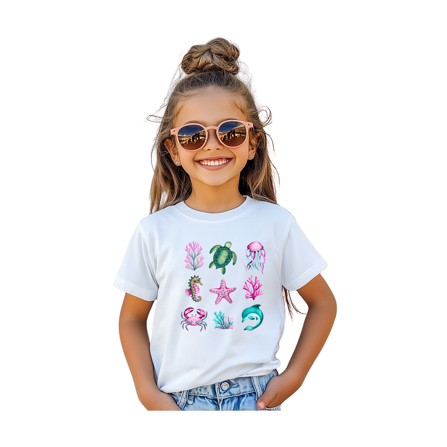 Camiseta infantil Diversión en el océano