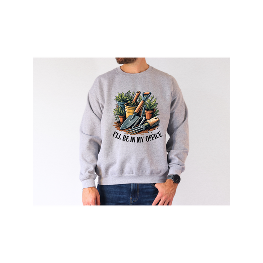 I'll Be in My Office Crewneck