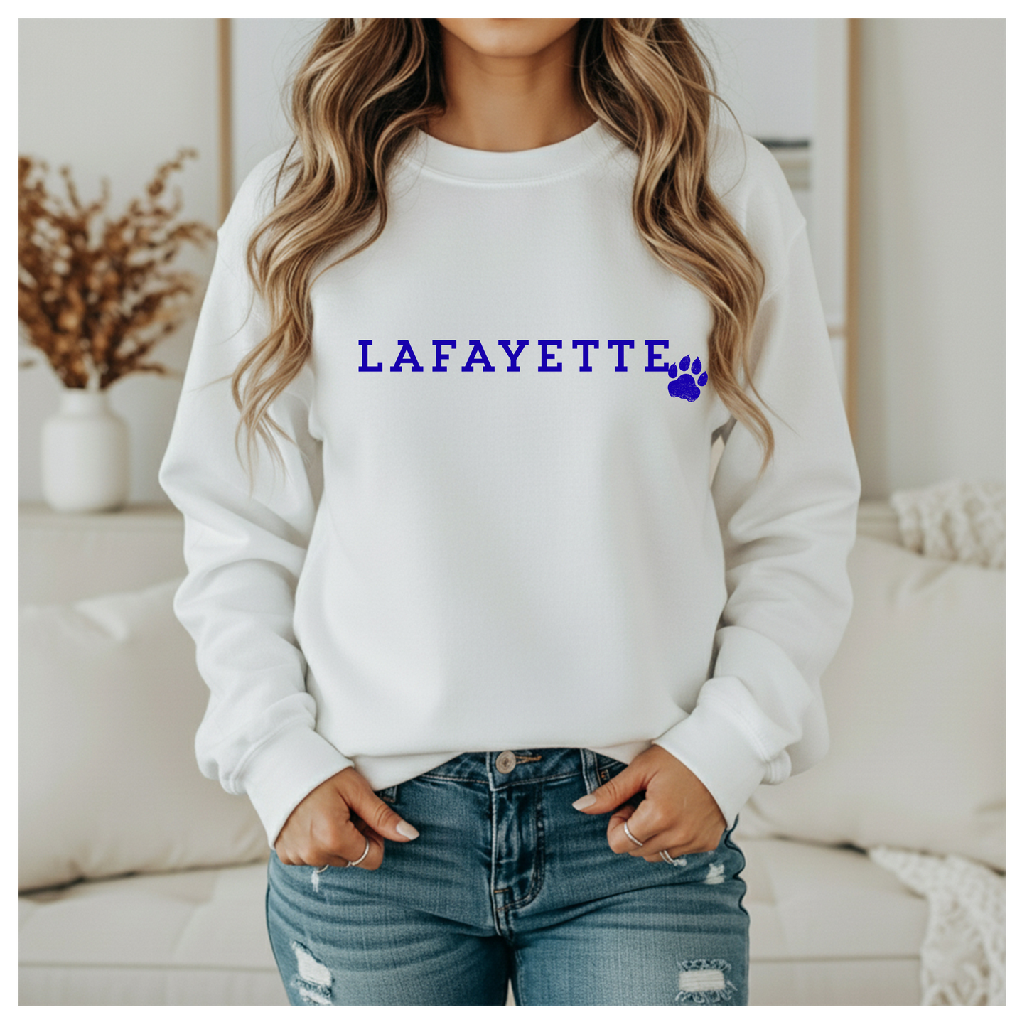 Lafayette Paw Crewneck