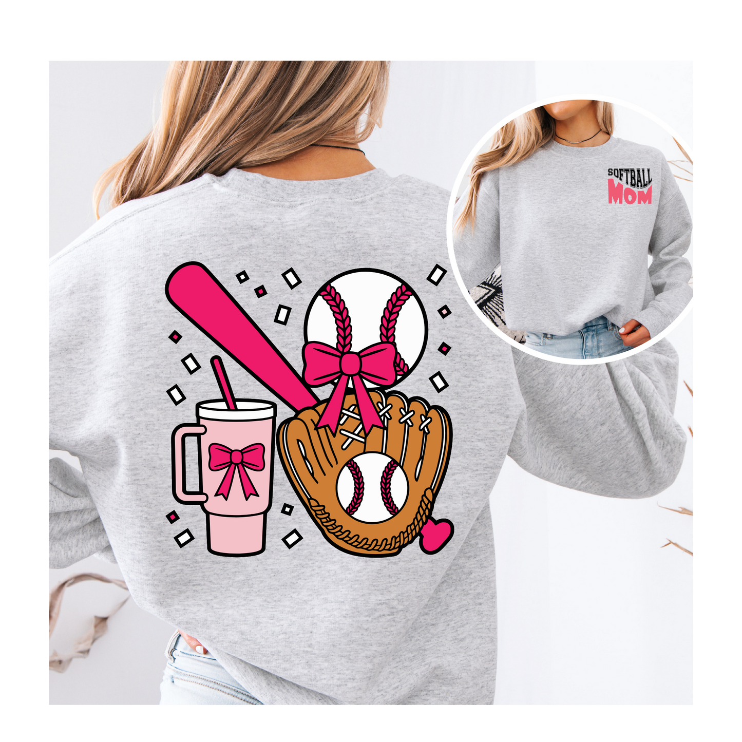 Softball Mom Crewneck