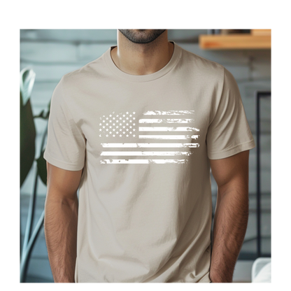 Distressed American Flag T-Shirt