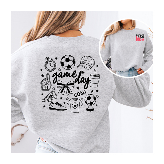 Soccer Mom Game Day Crewneck